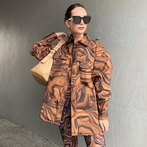 House of Sunny paradise quilted jacket